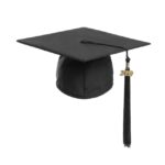 Kindercare Cap & Tassel - Matte - Black