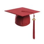 Kindercare Cap & Tassel - Matte - Maroon