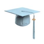Kindercare Cap & Tassel - Matte - Sky Blue