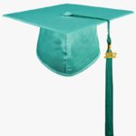 Kindercare Cap & Tassel - Matte - Turquoise
