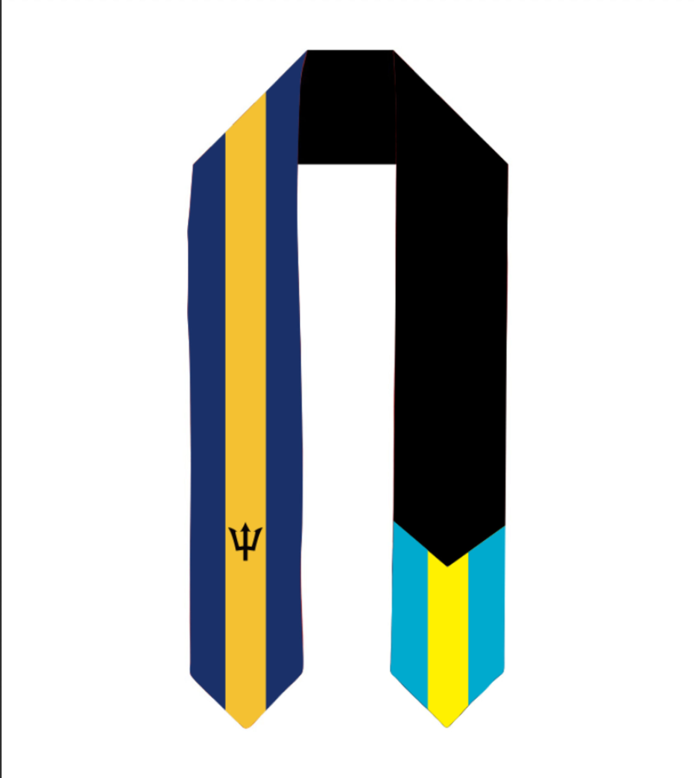 Dual Country Flag Stole